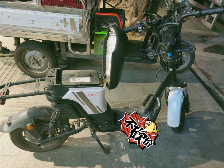 二手众行车，6成新，车架500块，可用e换电