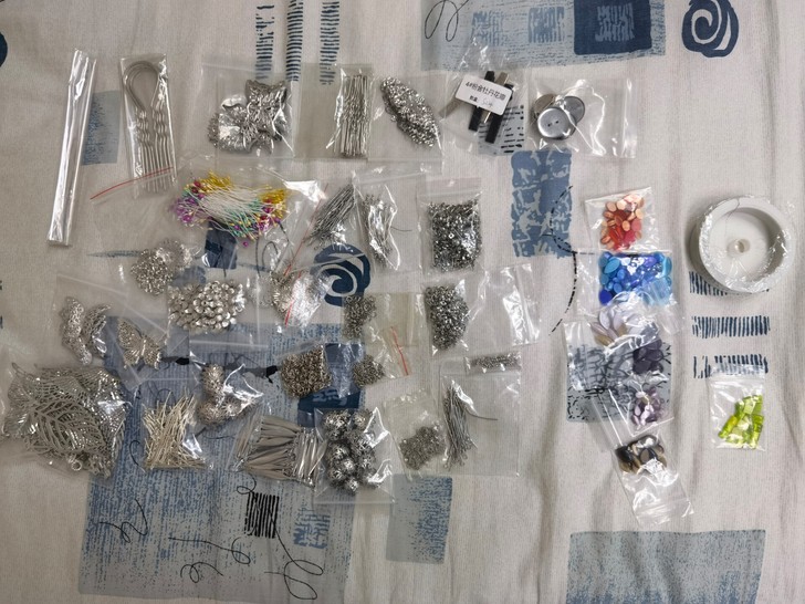 新手发簪包250元包邮。（全新的材料，买回...