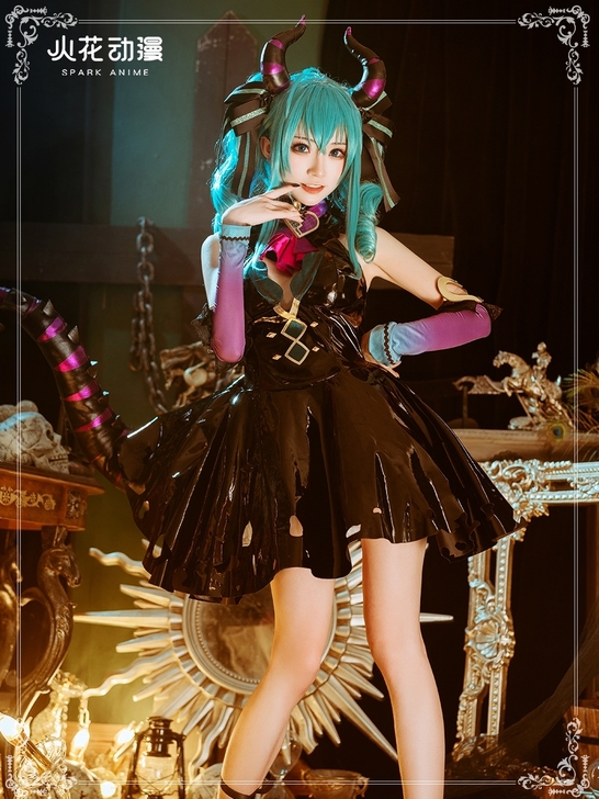 清仓xd价cos出租50/3初音未来小恶魔...
