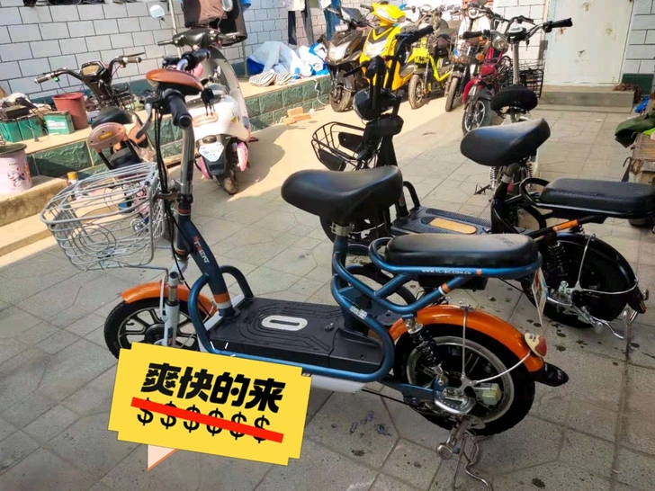 二手电动车 新电瓶新充电器,价格便宜 可...