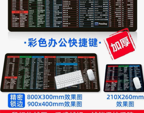 （全新 清仓）超大号鼠标垫加厚电竞游戏办公...