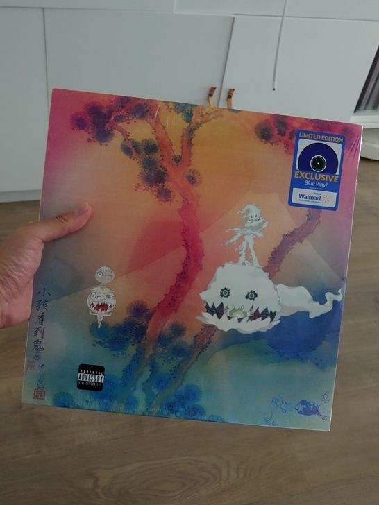 kids see ghosts 同名蓝胶唱片