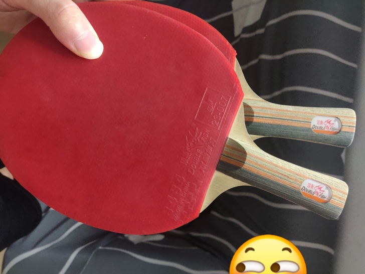 双鱼正版训练球拍,包邮50出一个拍
