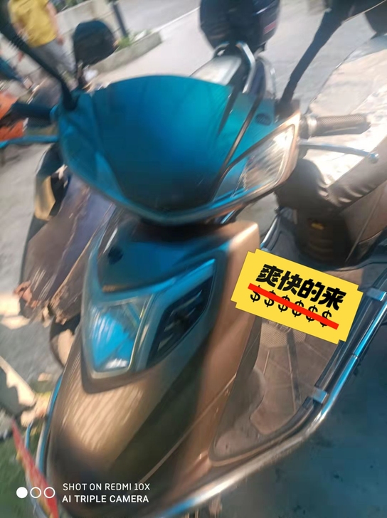 家里有一台大功率72v台铃电动车,九成新,...