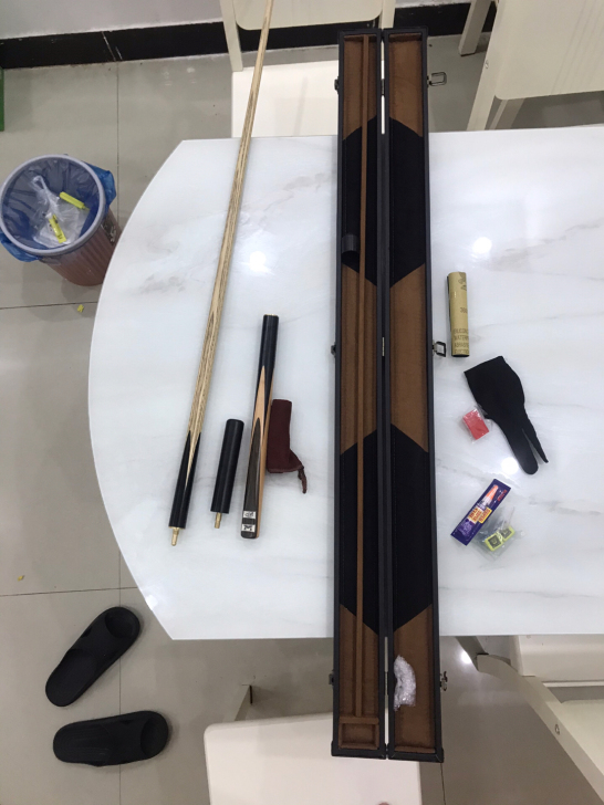 全新 LP小头檀木台球杆台球杆小头斯诺克檀...