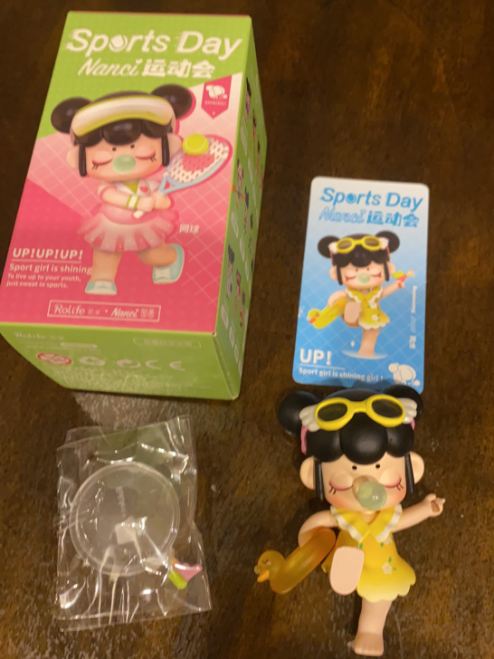 现货 若来nanci囡茜运动会系列盲盒网球...