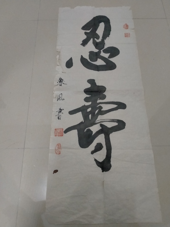 鲁风书法作品