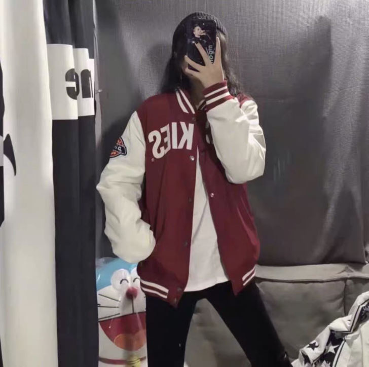 Dickies全新棒球棉服,男女同款,可穿...