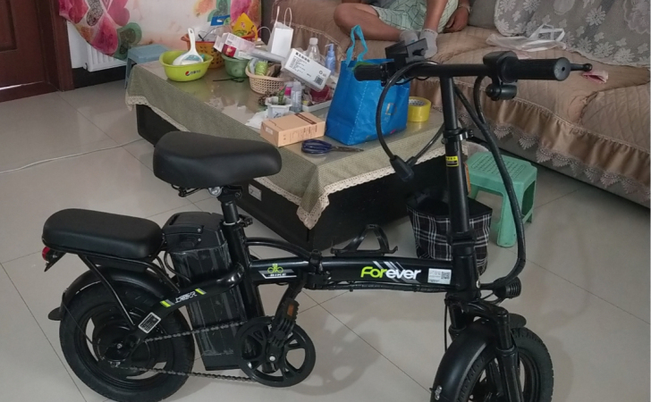 全新永久折叠电动车,同城来哦包送