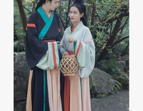 千秋录汉服女晋制交窬裙不羡仙 只有女款，两...