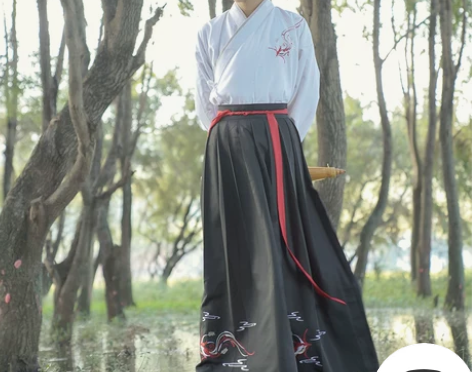 如梦霓裳山海经春款汉服女装交领齐腰襦裙万象...