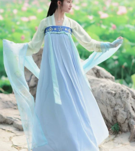 如梦霓裳汉服 古早齐腰正品 两件套,上衣2...