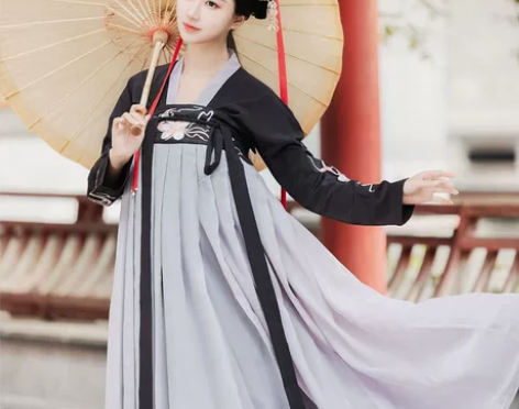 茗月萱明月,绝版汉服,仅试穿,急需回血 s...