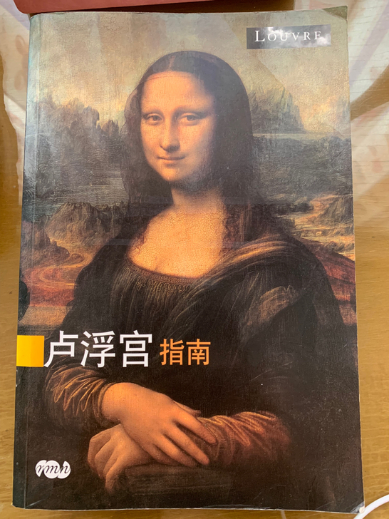 卢浮宫指南 封面7成新 但内部完好 文字图...