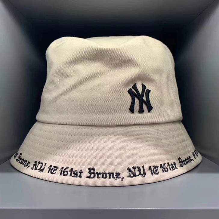 代购 MLB 渔夫帽 正品NY男女通用圆顶...