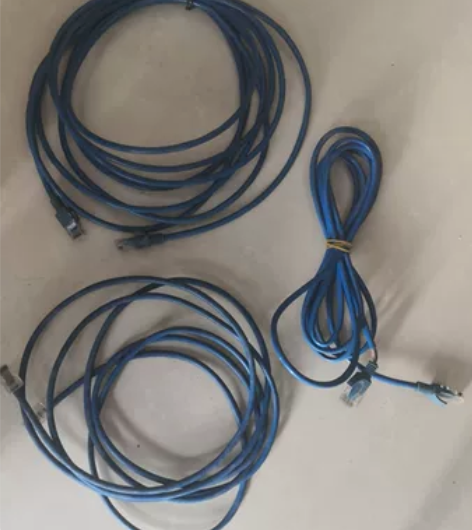 网线买一送一。网线2根(3米),闲置,低价...