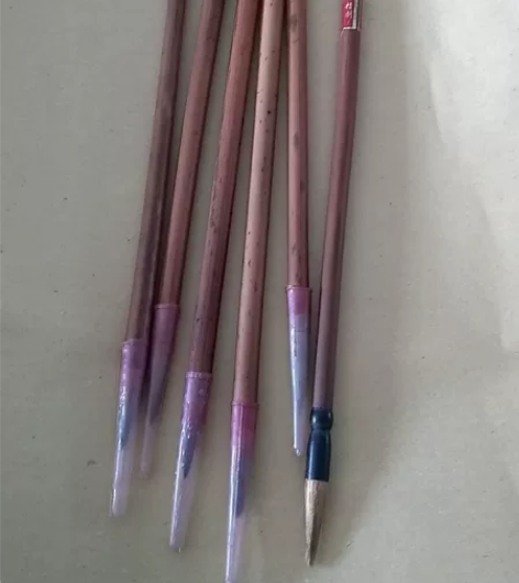 大狼毫,精制大狼毫五支,额外再送生花馆狼毫...