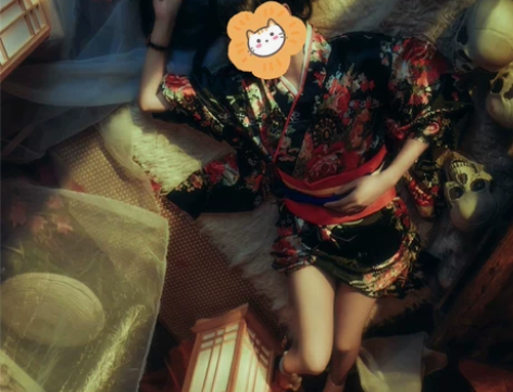 地狱少女阎魔爱P1场照P2自拍 有假领子＋...