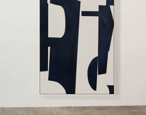 北欧抽象装饰画客厅INS玄关走廊挂画入户墙...