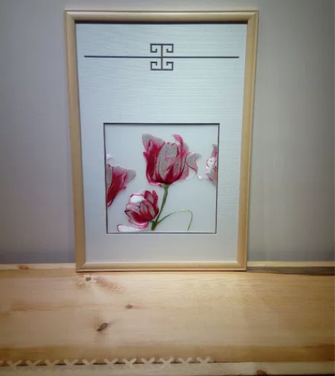 精品蚕丝刺绣装饰画苏绣湘绣丝绣刺绣画装饰画...