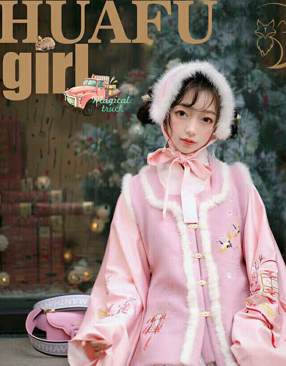 千山远黛 | 远山黛语 春鹤闺 汉服女羊...