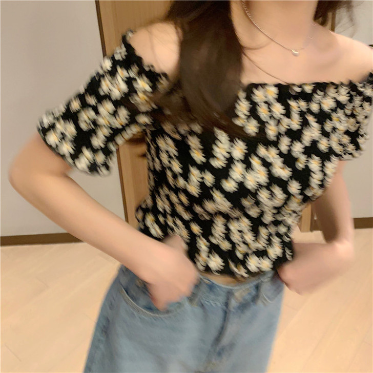 蕾丝雪纺衫