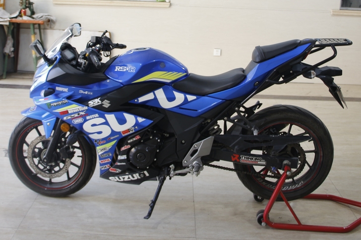 铃木gsx250尾架加强版