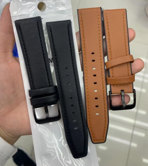 小米手表color表带真皮+硅胶智能运动版...