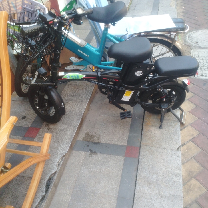 永久折叠电动车,没用三个月,15A电池,九...