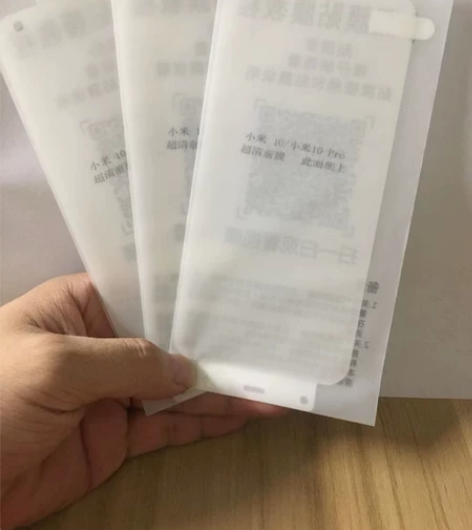小米10水凝膜三片9.8元全新包邮全屏覆盖...