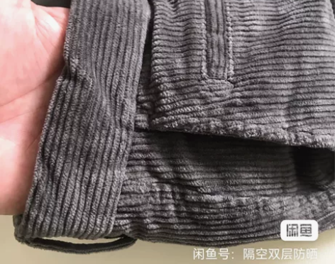 正品MD浓厚质感意大利杰尼亚大ZZ条绒灯芯...