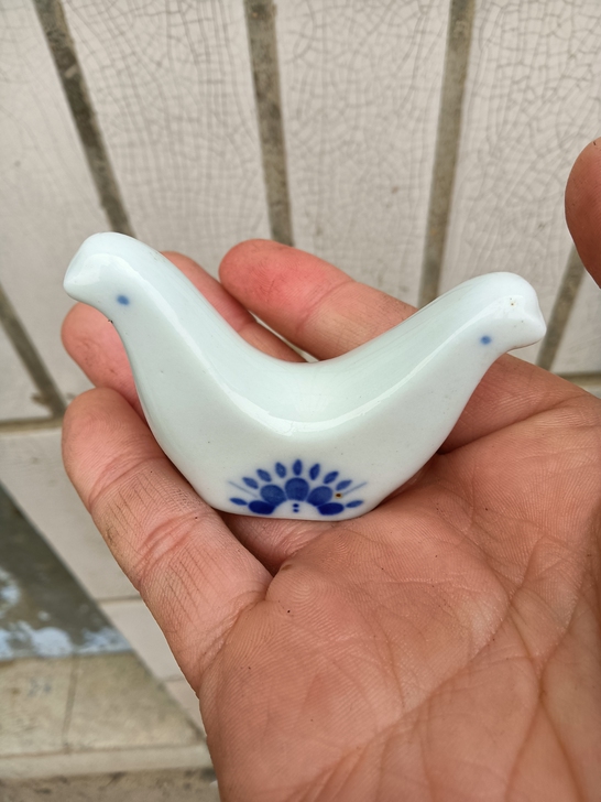 青花毛笔架