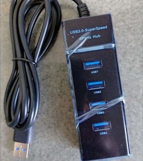 usb扩展器分线器3.0接口一拖四转换头传...
