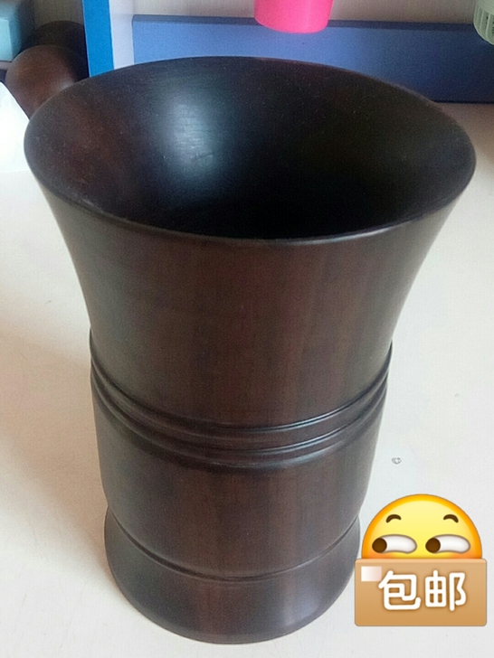 红木笔筒