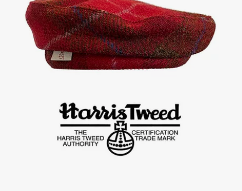 毛绒帽 毛绒渔夫帽harristweed画...