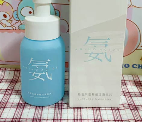 轻音乐氨基酸洗面奶女士温和深层清洁毛孔洁面...