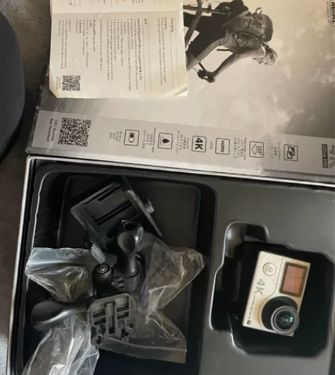 运动相机防水正常使用，就用过几次，一直闲置...