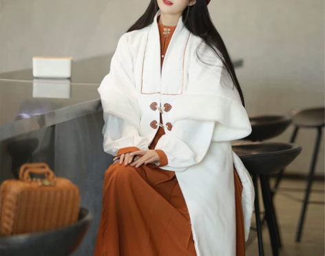 汉旭忆佳人明制汉服外套，冬天款，很舒服，外...