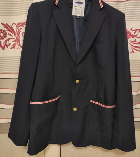 英伦风学院服 校服 表演服 深蓝色 男款...