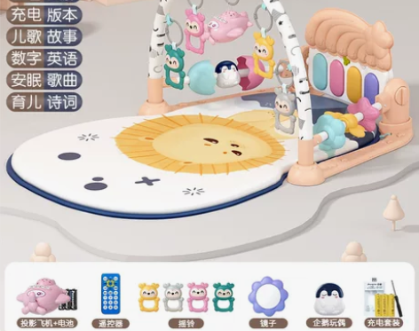 婴儿玩具有声会动宝宝幼儿益智早教0-1一至...
