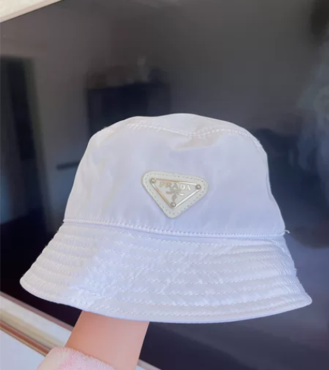 素颜神器p家经典倒三角标渔夫帽网红同款男女...