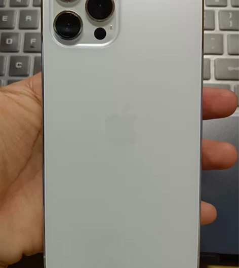 iPhone 12 Pro Max,银色无...