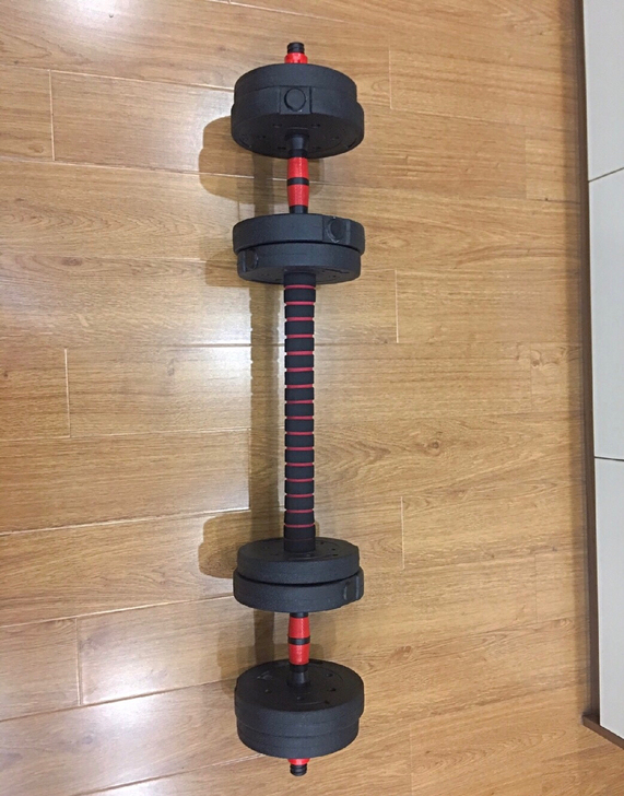 哑铃全新闲置哑铃，总60斤每只哑铃30斤，...