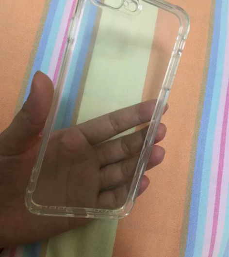 苹果手机 iphone8plus透明硅胶手...
