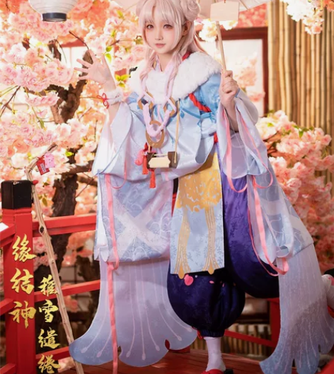 次元依缘结神稚雪缱绻cos服 急出,配饰都...
