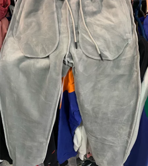 潮牌纯棉加绒运动裤保暖修身M-3Ｘｌ80/...