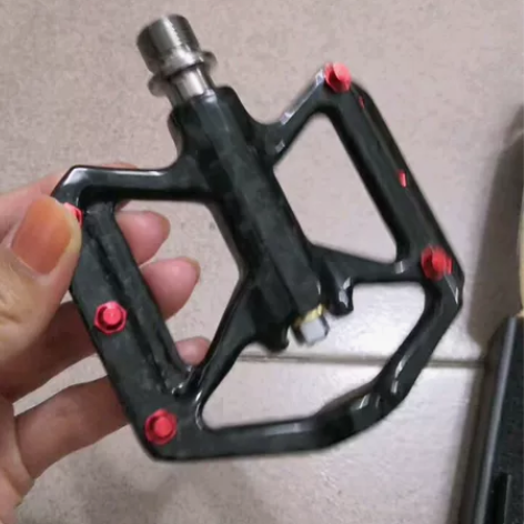 自行车碳纤维钛合金轴脚踏DIY定制高端系列...