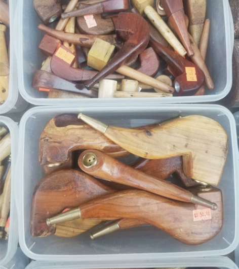 纯手工制作烟具～纯铜实木两用烟斗，循环过滤...