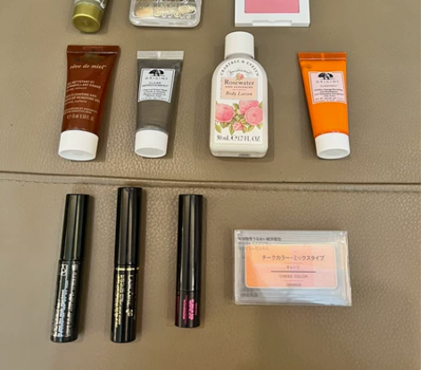 兰蔻倩碧悦木之源欧树MUji 睫毛膏腮红身...