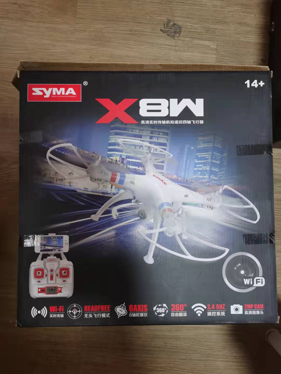 SYMA司马航模,X8W航拍实时传输遥控四...